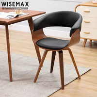 WISEMAX FURNITURE, meubles de restaurant et d'hôtel en gros, chaise de salle à manger moderne de haute qualité en tissu et en bois pour salle à manger