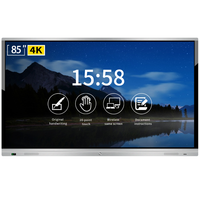 Pantalla Digital para Menús en Interiores, para Uso en Ascensores, de 32, 43, 49, 55, 65 y 75 Pulgadas, Panel Plano Interactivo Inteligente con Sistema Android