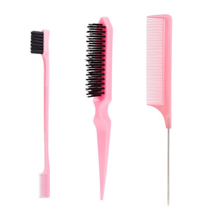 Ensemble d'outils de coiffure en gros : Brosse à tapoter, peigne à queue de rat, accessoires pour tresses Topsy Tail pour femmes et filles - Product Image 4