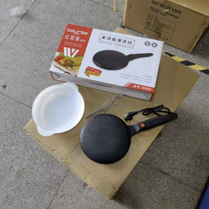 Piastra per Crepes, Pizza, Pancake, Padella Antiaderente per Dolci, Utensile per Cucinare Involtini Primavera Cinesi - Product Image 5