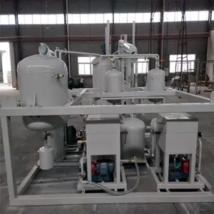 ZSA Vacuum Distillation Plant For Waste Oil Filtering Recycling Equipment To Base Oil