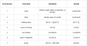 Arôme naturel vanilline et <span class=keywords><strong>vanille</strong></span> en poudre Prix de gros en Chine - Product Image 6