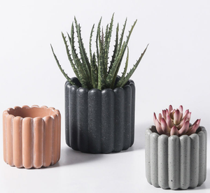<span class=keywords><strong>Pot</strong></span> de fleurs en <span class=keywords><strong>ciment</strong></span> Nodic, <span class=keywords><strong>Pot</strong></span> de jardinière d'herbe, Pots de fleurs d'intérieur et d'extérieur, conteneurs de plantes à Planter, 1 pièce - Product Image 3