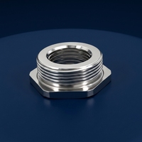 Accessoires de câblage : Presse-étoupe étanche IP68 M36*2.0-M25*1.5, adaptateur réducteur à filetage métallique