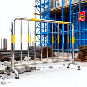 Barreiras de Controle de Multidões em Aço Soldado Premium - Cercas de Eventos de Alta Resistência <span class=keywords><strong>para</strong></span> Concertos, Festivais e Segurança Pública - Product Image 2