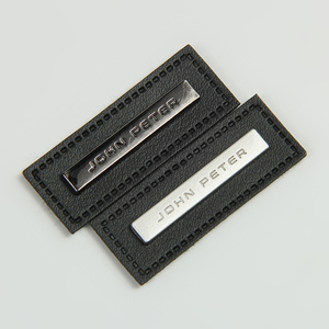 Brand Name Logo <strong>Jeans</strong> Back Leather Patches Sewing on Backing for Leather <strong>Labels</strong> - Product Image 6