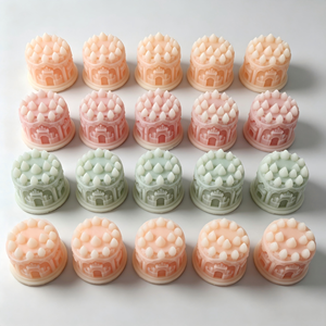 Caramelos de Cera en Forma de <span class=keywords><strong>Castillo</strong></span> Personalizados OEM, Material de Cera de Abeja de Grado Alimenticio, Certificación Halal, Dulces Novedosos para Exhibición en Tiendas - Product Image 1