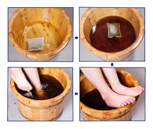 Soins de santé à base de plantes poudre de bain de pied masseur de pieds à base de plantes chinoises pied spa - Product Image 2