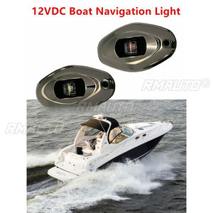Feux de navigation LED étanches pour bateaux rapides, lampes de signalisation pour bateaux de pêche, feux indicateurs de navigation pour bateaux à grande vitesse - Product Image 1