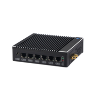 Nuevo PC de Alto Rendimiento con SSD de Cuatro Núcleos, 3710 con 6 LAN, Mini PC para Soluciones de Redes Industriales, Router Firewall