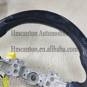 Volante de Cuero Perforado y Fibra de Carbono para Autos CT200/ES/GS/RX/IS, Venta al Por Mayor - Product Image 4