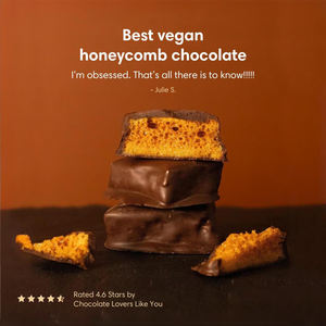 Bonbons éponge croustillants au miel et au caramel, vente en gros, collation sucrée, OEM, marque privée, confiserie dorée croustillante - Product Image 2