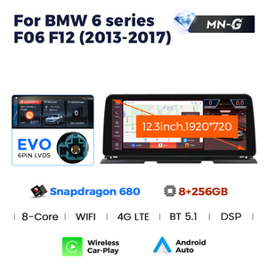 Navifly Snapdragon680 Mới Nhất Android Hệ Thống 8Core 8 + 256GB Xe Android Màn Hình Cho BMW 6 Series F06 F12 Với GPS Tự Động Xe Chơi - Product Image 4