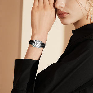 Sinobi Square Elegant Women's Watches Original Fashion Ladies Wristwatches Fashion Style Best Gifts <b>Clock</b> for Zegarek Damski - Product Image 3