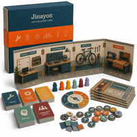 Jeu de société éducatif en carton sur l'économie circulaire : Stratégie de réparation personnalisée pour musées, commerce de détail et cadeaux d'entreprise durables