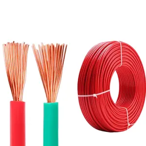 1 мм 1,5 мм 2,5 мм 4 мм 6 мм 10 мм 300/500 В многожильные медные электрические провода кабели Электрический кабель провода цены