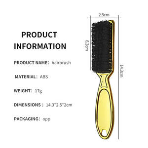 Pennello per Barba Personalizzato in Nylon, Strumento di Pulizia per Lame di Tosatrici, Manico in Plastica per Uso Professionale - Product Image 3
