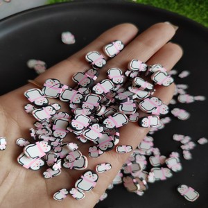 1kg chim cánh cụt động vật bán buôn màu pastel đất sét thiết lập tông màu mềm mại cho bé tắm trang trí - Product Image 3