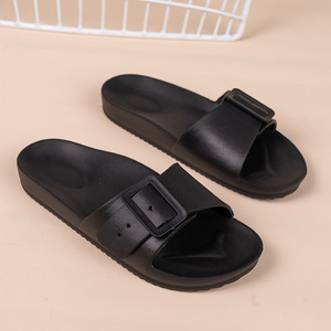 Ladies' best-selling soft, comfortable, highly elastic, wear-resistant, anti-slip, textured-bottom <b>slippers</b> - Product Image 4