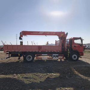 Grúa Montada en Camión Shacman con Chasis Sany de 8T y Brazo de 5 Secciones PRO para la Reubicación de Equipos de Elevación en Construcción - Product Image 5