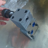 Composant de rechange pour circuit hydraulique de machine-outil, soupape de décharge de pression Y 63B Y 25B avec fonction de commande à distance