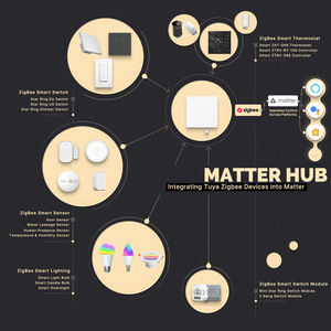 Tuya Matter สาย RJ45เกตเวย์อัจฉริยะสำหรับบ้าน GATEWAY GATEWAY 3.0 Thread Bridge มีสายรองรับ Apple Home Google Home <span class=keywords><strong>Alexa</strong></span> smartthings - Product Image 5