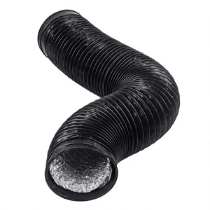 Conducto de Aire Flexible Combinado de Una Sola Capa de 22 Pulgadas, Manguera de Ventilación Redonda de PVC y Lámina de Aluminio para Sistemas HVAC - Product Image 2