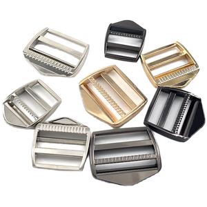 Metal <b>Adjustable</b> Buckle 38mm Classic Style Zinc Alloy <b>Strap</b> Slide for Bag Hanger Accessory - Product Image 1