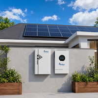 Système d'énergie solaire hybride à onduleur biphasé 6,2-12 kW et batterie au lithium de stockage 5-32 kWh pour le marché nord-américain