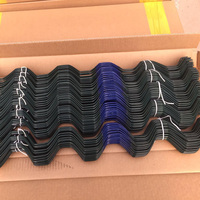 Film plastique agricole serre de jardin 2.0 2.2 2.3 noir revêtement plastique ressort canal serrure galvanisé zigzag wiggle wire