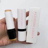Fond de teint vegan en stick, marque privée OEM, couvrance totale, waterproof, longue tenue, fini mat