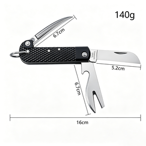 Couteau pliant multifonction en acier inoxydable avec manche en ABS pour la pêche, le camping, les activités <span class=keywords><strong>de</strong></span> plein air et l'EDC - Product Image 4
