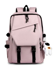 Trendy Cross-Border Schoolbag - LargeCasual Mochila de viaje para parejas en poliéster - Product Image 6