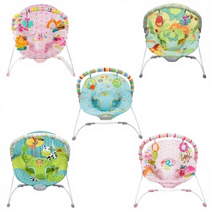 Silla Mecedora Portátil para Bebés con Sonajeros Colgantes, Diseño Ajustable, Material Plástico, Vibración Moderna, Precio Económico - Product Image 2