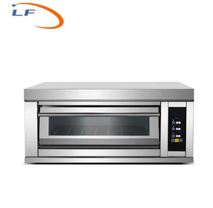 Equipo de panadería, panadería, individual, doble, 2 cubiertas, 4 bandejas, horno eléctrico de gas para pan - Product Image 4