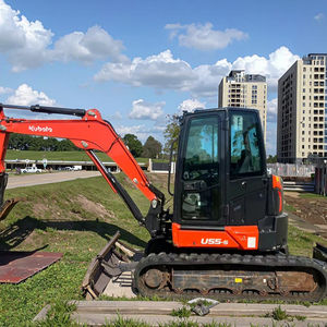 Machine de construction d'ingénierie d'occasion Petite pelle d'occasion Kubota U55 Excavatrice utilisée 5 tonnes Kubota U55 - Product Image 1