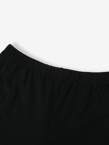 PEEQI LT-88384 <span class=keywords><strong>Pantaloni</strong></span> Estivi Y2K da <span class=keywords><strong>Donna</strong></span>, <span class=keywords><strong>Skinny</strong></span> con Stampa e Spacco Laterale, Sportivi, Snellenti, Casual e alla Moda - Product Image 5