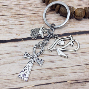 Porte-clés Amulette Égyptienne pour Femmes, Bijoux et Accessoires, Breloques Croix <span class=keywords><strong>Ankh</strong></span>, Cadeau Souvenir <span class=keywords><strong>de</strong></span> Mariage pour Invités, Enfants et Femmes - Product Image 4