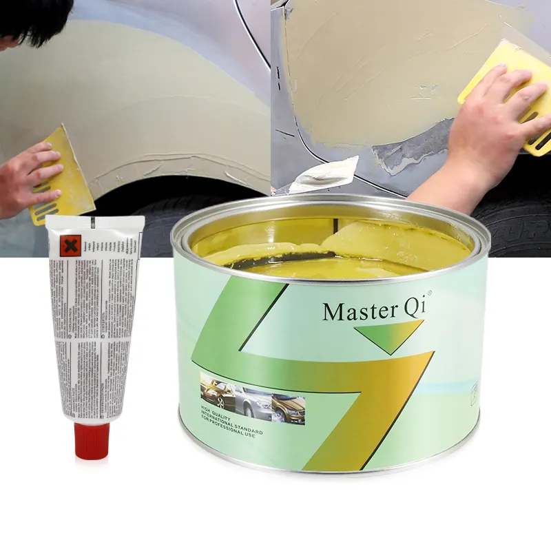 master qi Putty Body Filler For Car Automotive Paint Collision Refinish fire proof Polyester Poly Putty Car Paint Filler