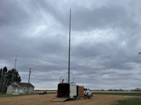 Tour d'antenne de télécommunication et de télévision de 3 à 20 m, poteau de caméra de sécurité CCTV, mât télescopique en aluminium