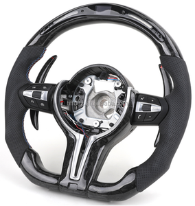 Volant <span class=keywords><strong>sport</strong></span> rouge rayé de haute qualité pour <span class=keywords><strong>BMW</strong></span> F10 F30 F20 F31 F36 M3 M5 M6 F15 F22 Accessoires de voiture - Product Image 4