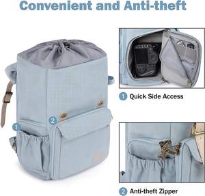 Free sample Rolling Camera <b>Backpack</b>,2-in-1 <b>Convertible</b> Trolley Wheeled Camera Case for DSLR Cameras,Lenses,Extra Large - Product Image 3