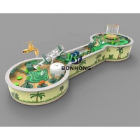 Équipement de jeu intérieur pour enfants Bonhong, Monde aquatique, Jeux de table aquatiques surdimensionnés, Couleurs personnalisables.