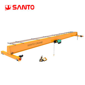 3 Ton untuk 32 Ton LD Bengkel Single Girder Overhead <span class=keywords><strong>Crane</strong></span> dengan Limit Switch Electric Wire Rope Hoist dengan Harga Produsen - Product Image 2