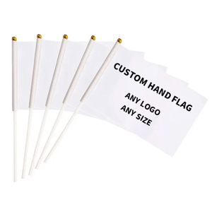 Fabricación Personalizada de Mini Banderas de Mano de Poliéster con Diseño Nacional - Product Image 2