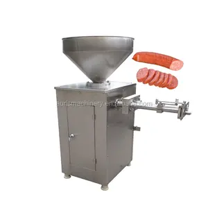 Máquina automática de processamento de carne de peixe e carne de porco, salsicha, torção e nó