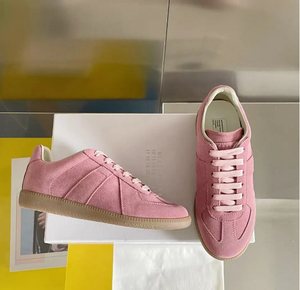 <span class=keywords><strong>Sneakers</strong></span> Casual da uomo e <span class=keywords><strong>donna</strong></span> in vera <span class=keywords><strong>pelle</strong></span> con chiusura in pizzo bianco scarpe firmate <span class=keywords><strong>donna</strong></span> scarpe da esterno piatte in schiuma da uomo - Product Image 2