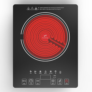 Fogão de cozinha infravermelho, atacado de fábrica, fogão de indução inteligente com 2000w - Product Image 3