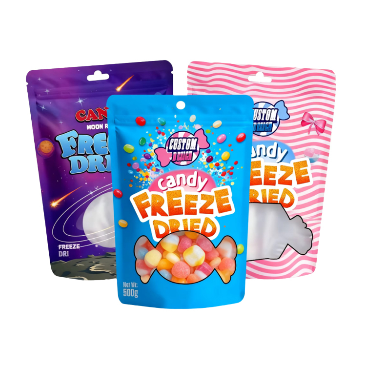 Recyclable Custom Fruit Gummy Packaging Pouch