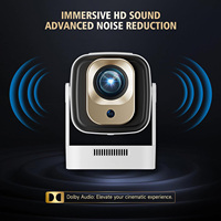 2025 HY260 Pro Mini projecteur portable 4K HD projecteur intelligent 200 Ansi Lumen Home cinéma projecteur